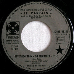 Bande Originale Du Film "Le Parrain"