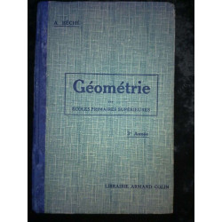 a béché Géométrie des écoles primaires supérieures 3ème année...