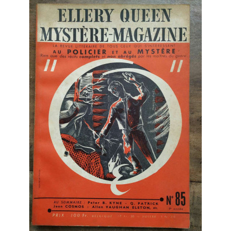Ellery Queen Mystère Magazine n85 Février 1955