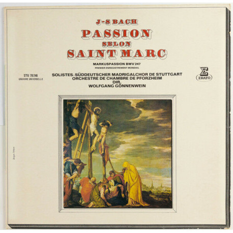 Passion Selon Saint Marc