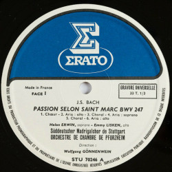 Passion Selon Saint Marc
