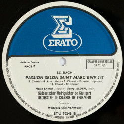 Passion Selon Saint Marc