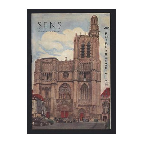 89 SENS Guide Officiel de la 26e foire exposition de illustré Yonne