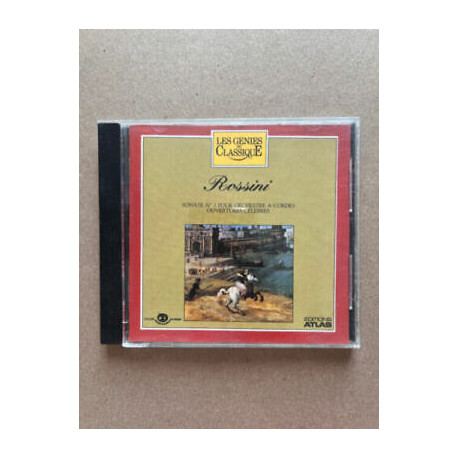 Rossini Sonate N1 pour orchestre à cordes - Les Génies du Classique CD