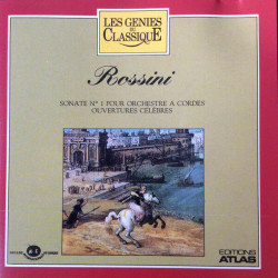 Rossini Sonate N1 pour orchestre à cordes - Les Génies du Classique CD