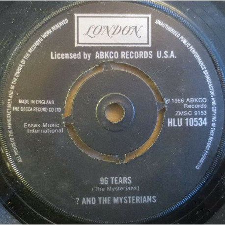 96 Tears / 8 Teen