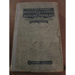 Des granges Morceaux Choisis Des Auteurs Français du moyen âge à...