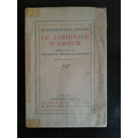 Le Jardinier d'Amour exemplaire n 782 1920