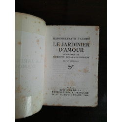 Le Jardinier d'Amour exemplaire n 782 1920