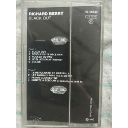 Richard Berry Black Out Cassette Audio-K7 NEUVE SOUS BLISTER