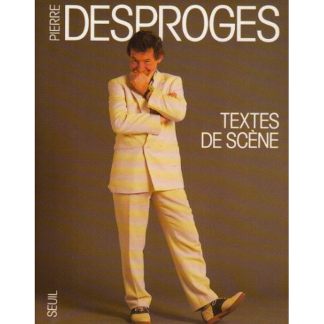 Textes de scène [Broché] by Desproges Pierre