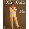 Textes de scène [Broché] by Desproges Pierre