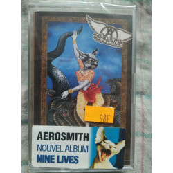 Aerosmith - Nine Lives Cassette Audio-K7 NEUVE SOUS BLISTER