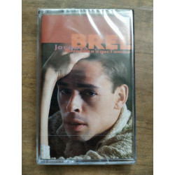 Jacques Brel Quand on n'a que l'amour Cassette Audio-K7 NEUVE SOUS...