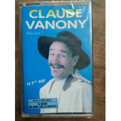Claude Vanony Volume 1 Le 3ème age Cassette Audio-K7 NEUVE SOUS...