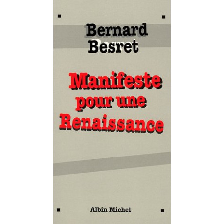 Manifeste Pour Une Renaissance (Spiritualites Grand Format) Manifeste Pour Une Renaissance (Spiritualites Grand Format)