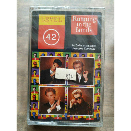 Level 42 Running in the family Cassette Audio-K7 NEUVE SOUS BLISTER