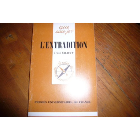 L'Extradition (Que sais-je) L'Extradition (Que sais-je)