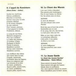 Chants Révolutionnaires Du Monde
