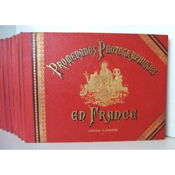 a Pigoreau PROMENADES PHOTOGRAPHIQUES EN FRANCE et EN 15 Volumes