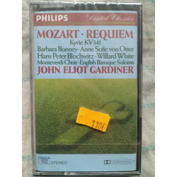 mozart requiem John Eliot gardiner Cassette audio-k7 NEUVE SOUS...