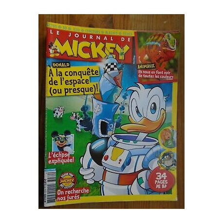 Le journal de Mickey hebdomadaire n 3274