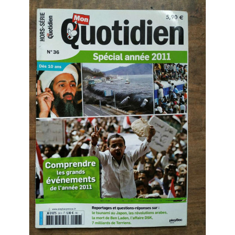 Mon Quotidien n36 Spécial année