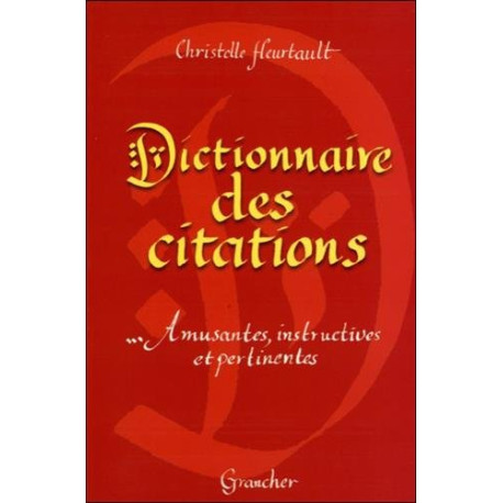 Dictionnaire de citations Dictionnaire de citations