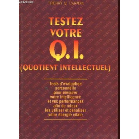 Testez votre q. i Testez votre q. i