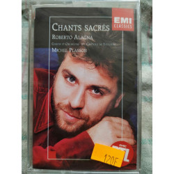 Chants sacrés Roberto Alagna Michel Plasson Cassette Audio NEUVE...