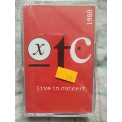 XTC Live in Concert Cassette audio k7 NEUVE SOUS BLISTER