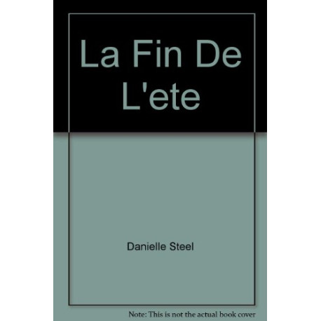 La Fin De L'ete La Fin De L'ete