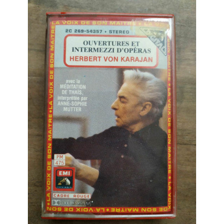 Ouvertures et intermezzi d'opéras - Herbert von Karajan Cassette... Ouvertures et intermezzi d'opéras - Herbert von Karajan Cassette...