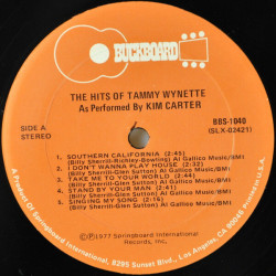 The Hits Of Tammy Wynette As Performed By Kim Carter