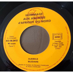 Djebels Bledars - Hommage Aux Anciens D'Afrique Du Nord