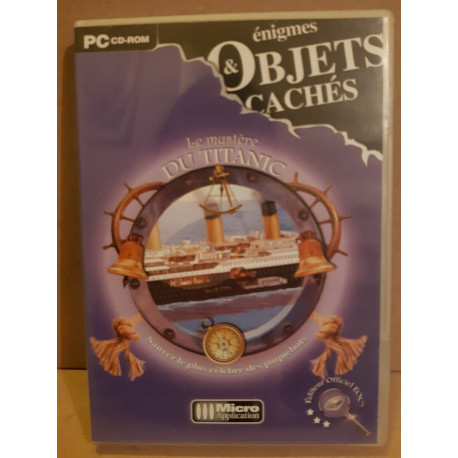 Du Titanic. Enigmes objets cachés PC-CD