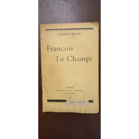 François Le Champi calmann