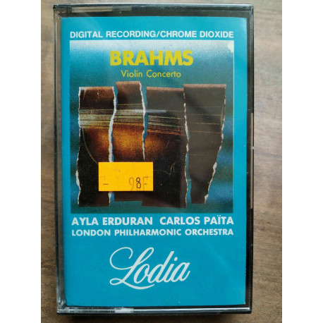 Brahms Violin Concerto Ayla Erduran Cassette Audio-K7 NEUVE SOUS... Brahms Violin Concerto Ayla Erduran Cassette Audio-K7 NEUVE SOUS...