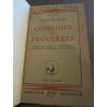 Oeuvres de Alfre de musset Comédies et Proverbes Tome premier G