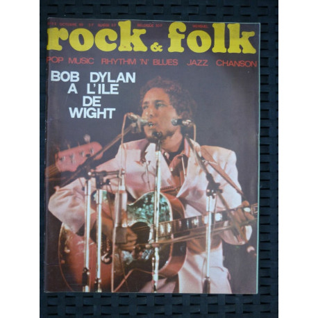 Rock Folk n33 Octobre 69 à l'île de Wight