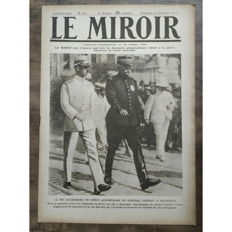 Le Miroir n200 23 Septembre 1917