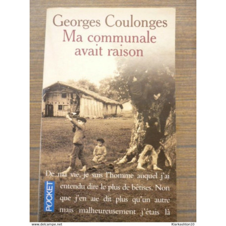 Georges Coulonges - Ma communale avait raison / Pocket (11/)