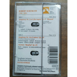 Schumann Symphony No 3 - Rafael Kubelik Cassette Audio-K7