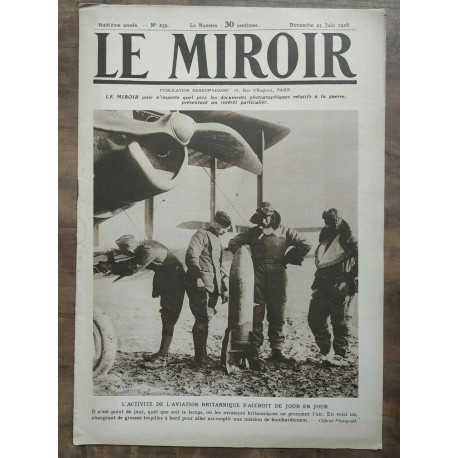 Le Miroir n239 23 Juin 1918
