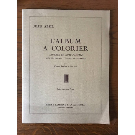 L'album a colorier L'album a colorier