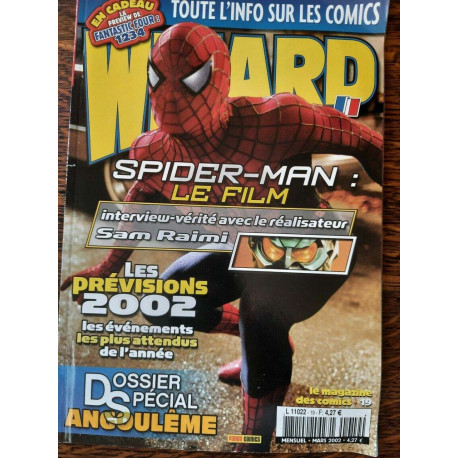 Wizard Magazine Le Magazine des Comics n 19 spider man Le Film... Wizard Magazine Le Magazine des Comics n 19 spider man Le Film...