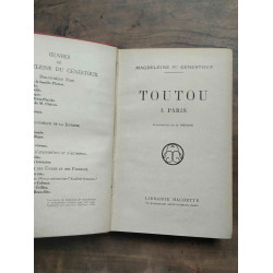 genestoux Toutou à paris illustrée