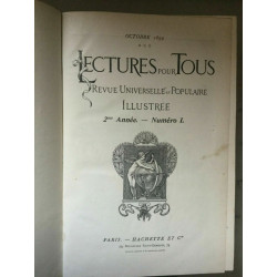 Lectures pour Tous 1900 1901 Revue Universelle et populaire...