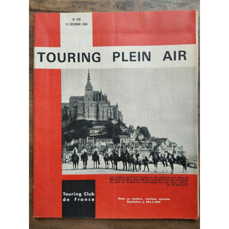 Touring Plein Air Nº 220 Décembre 1966
