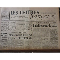 Les Lettres Françaises n109 24 mai 1946 paulhan steinbeck chamson...